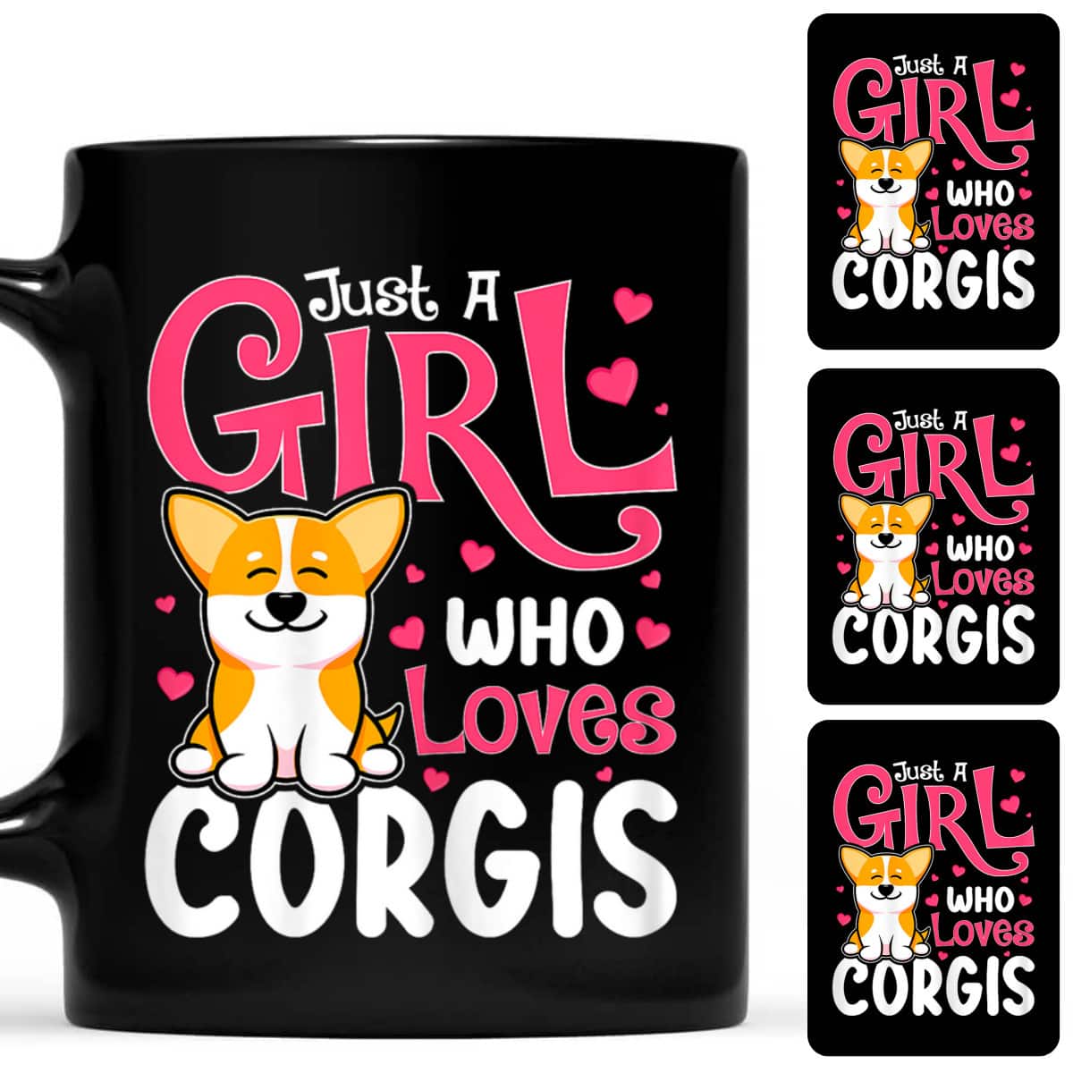 Just A Girl Who Loves Corgis Gifts For Corgi Lovers T-Shirt Just A Girl Who Loves Corgis Gifts For Corgi Lovers T-Shirt