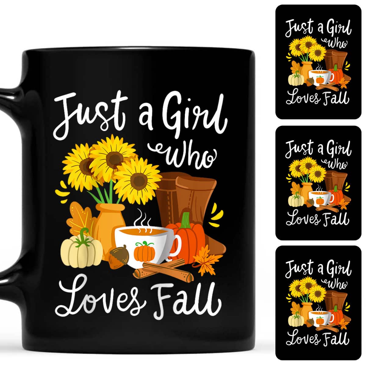 Fall Autumn Season Just A Girl Who Loves Fall T-Shirt
