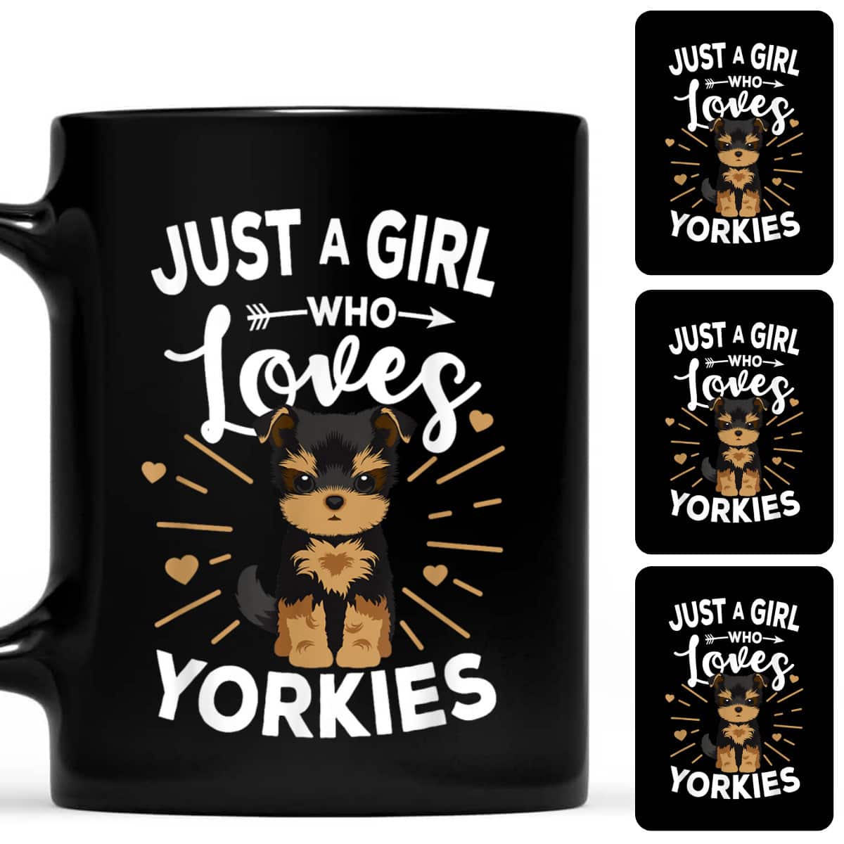 Yorkshire Terrier Just A Girl Who Loves Yorkies Gift T-Shirt Yorkshire Terrier Just A Girl Who Loves Yorkies Gift T-Shirt