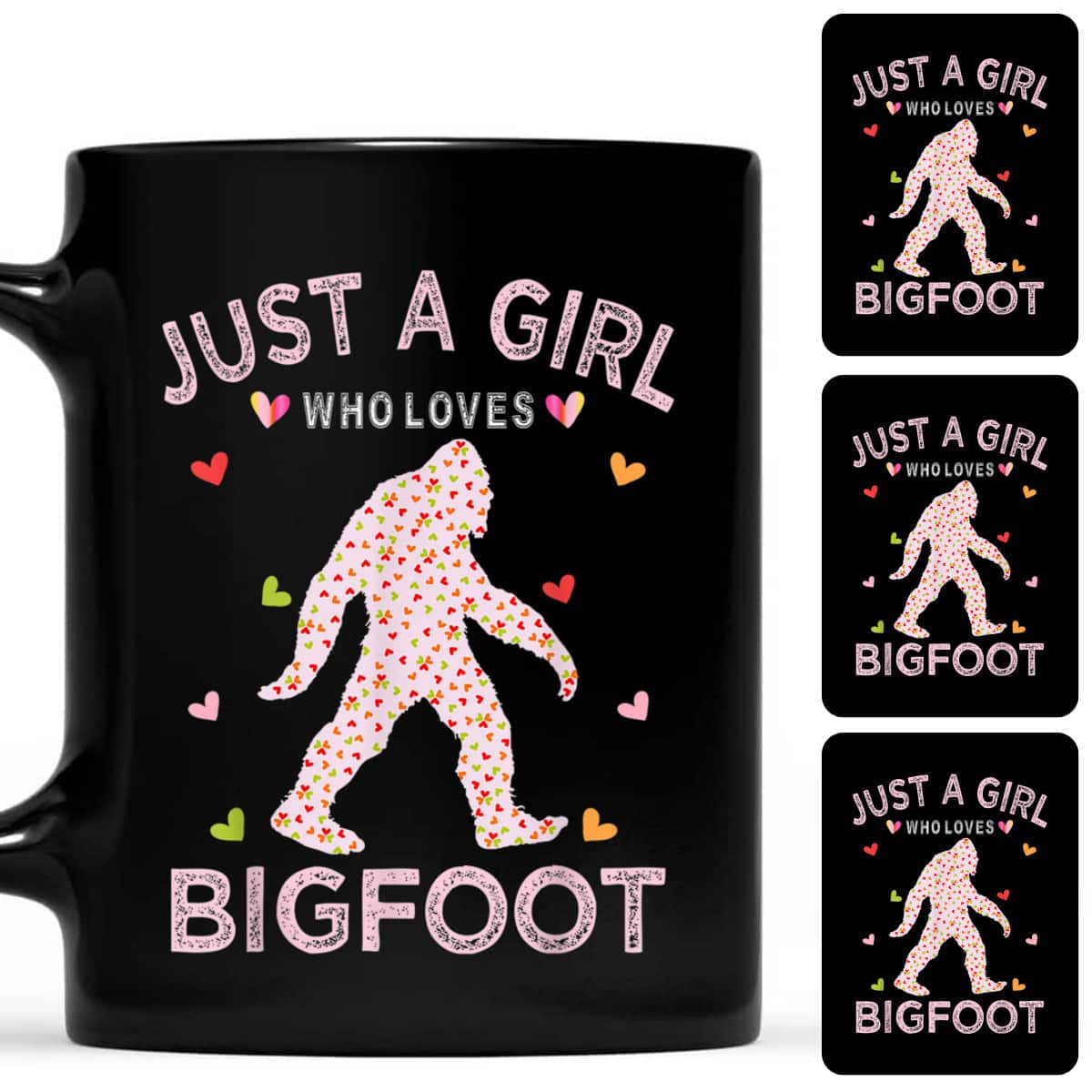 Bigfoot Just A Girl Who Loves Bigfoot T-Shirt