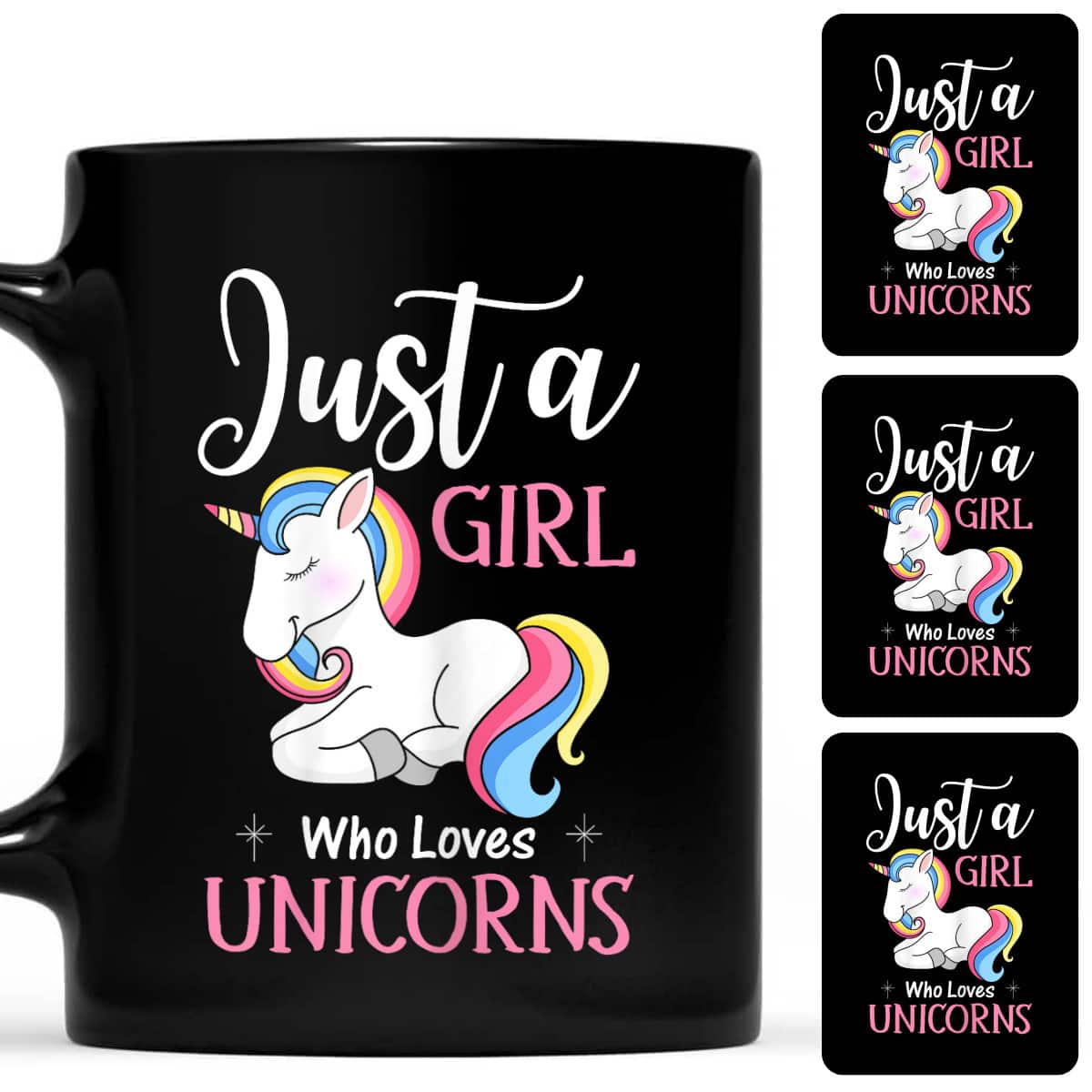 Just A Girl Who Loves Unicorns Funny Unicorn Gifts For Girls T-Shirt Just A Girl Who Loves Unicorns Funny Unicorn Gifts For Girls T-Shirt