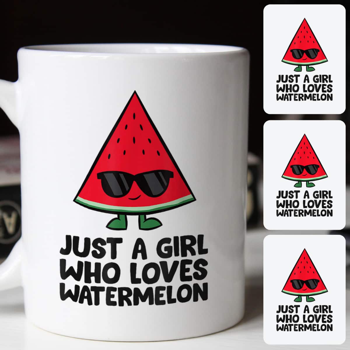 Just A Girl Who Loves Watermelon T-Shirt Just A Girl Who Loves Watermelon T-Shirt