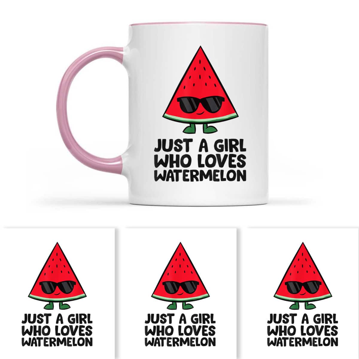Just A Girl Who Loves Watermelon T-Shirt Just A Girl Who Loves Watermelon T-Shirt