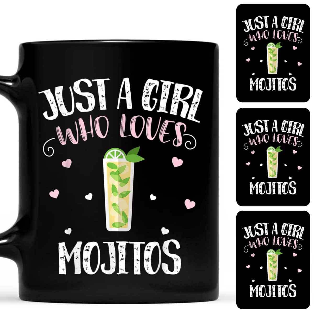 Just A Girl Who Loves Mojitos Funny Mojito T-Shirt Just A Girl Who Loves Mojitos Funny Mojito T-Shirt