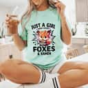 Just A Girl Who Loves Foxes And Ramen T-Shirt