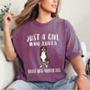 Im Just A Girl Who Loves Greater Swiss Mountain Dogs Lover T-Shirt Im Just A Girl Who Loves Greater Swiss Mountain Dogs Lover T-Shirt