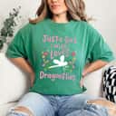 Dragonfly Just A Girl Who Loves Dragonflies Gift T-Shirt Dragonfly Just A Girl Who Loves Dragonflies Gift T-Shirt