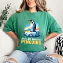Just A Girl Who Loves Penguins Penguins Penguin T-Shirt