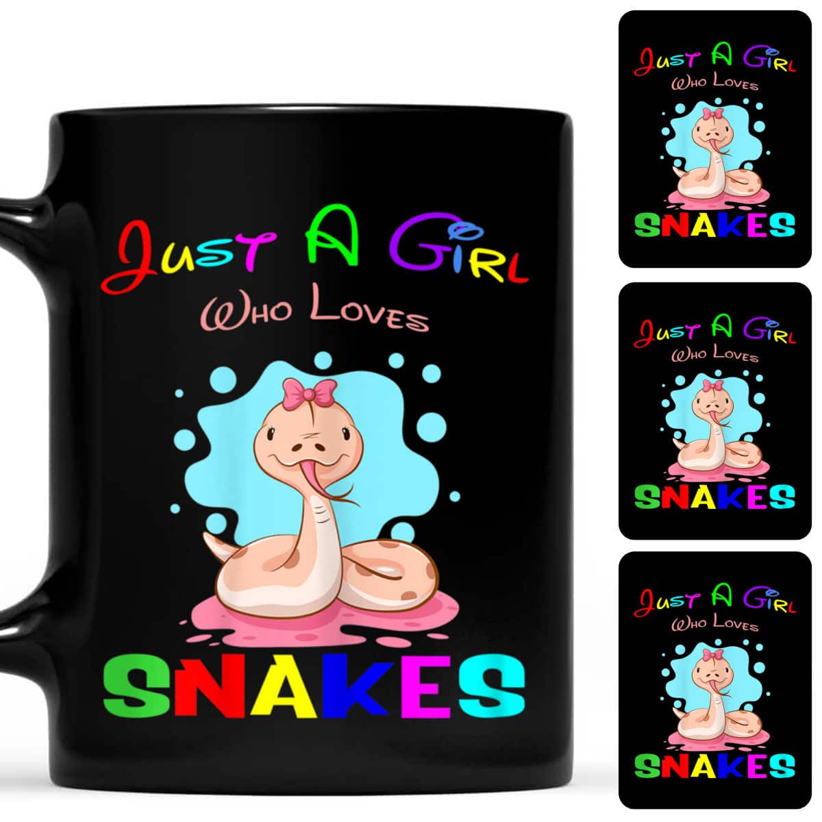 Just A Girl Who Loves Snakes T-Shirt Just A Girl Who Loves Snakes T-Shirt