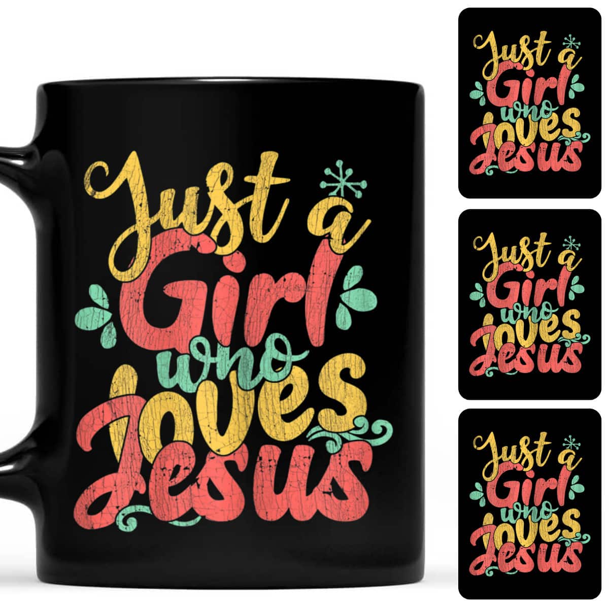 Just A Girl Who Loves Jesus Christian T-Shirt Just A Girl Who Loves Jesus Christian T-Shirt