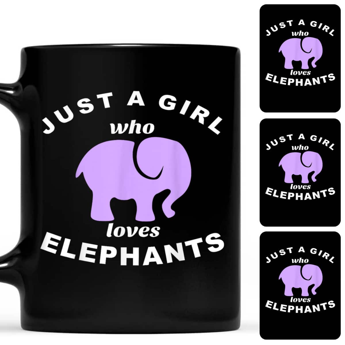 Just A Girl Who Loves Elephants T-Shirt Just A Girl Who Loves Elephants T-Shirt