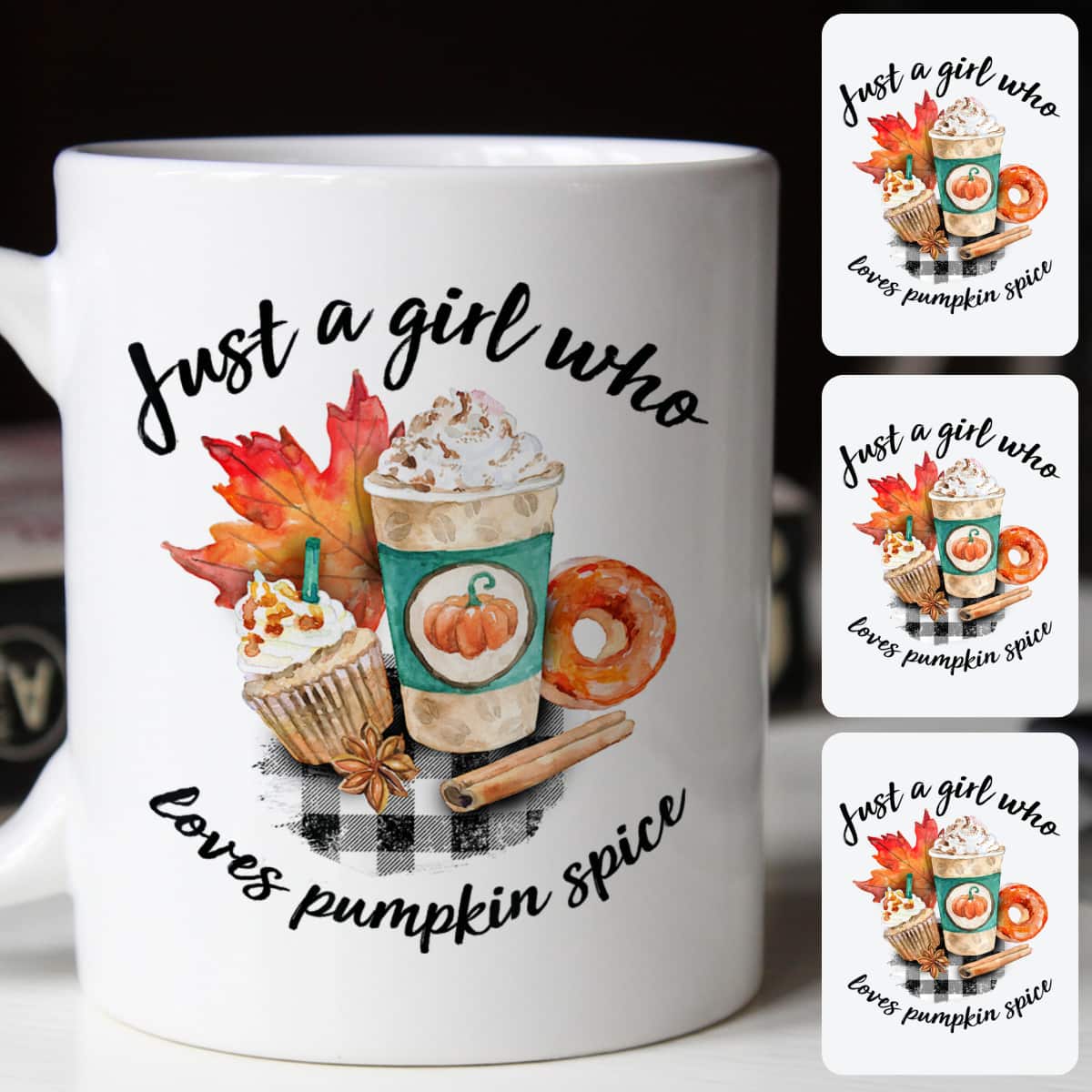 Pumpkin Spice Enthusiast Just A Girl Who Loves Pumpkin Spice T-Shirt