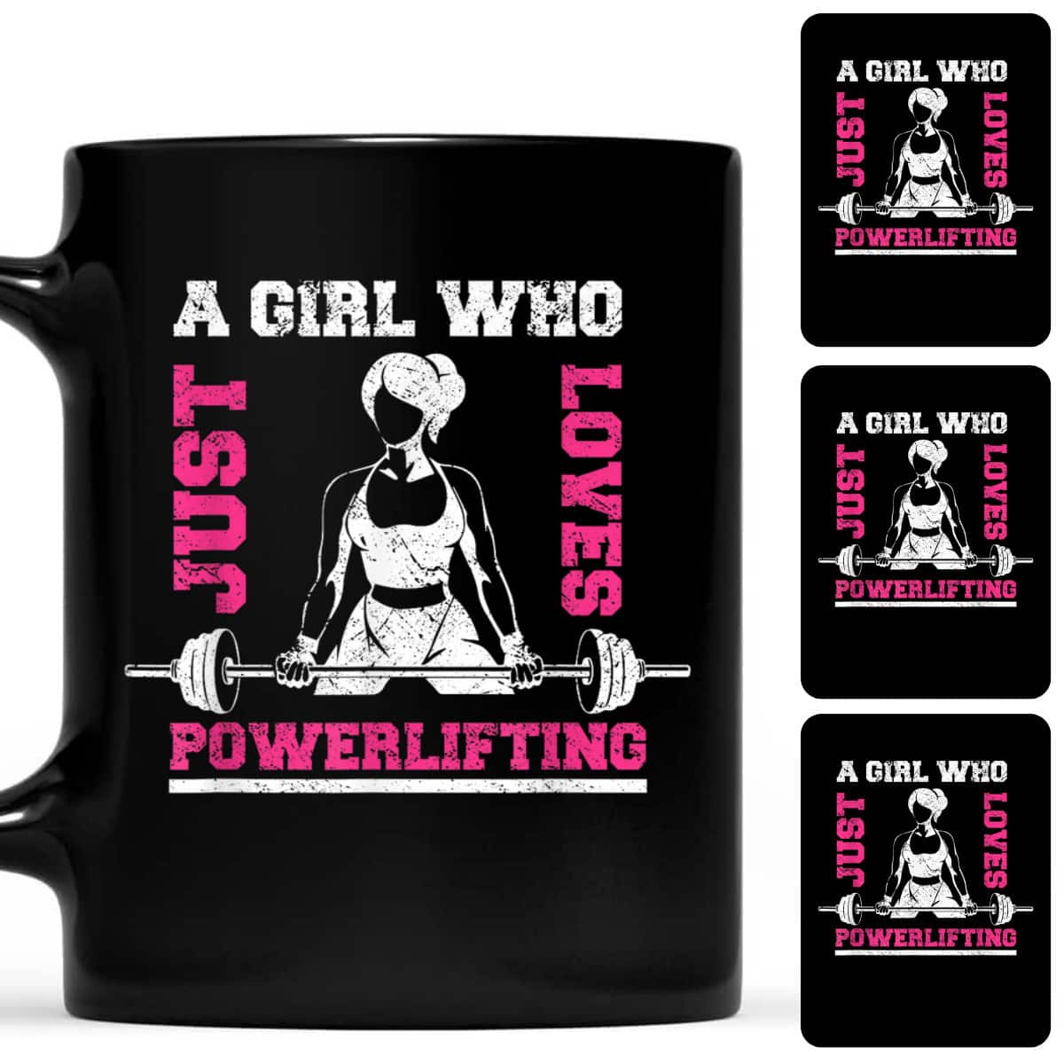 Funny Powerlifter Just A Girl Who Loves Powerlifting T-Shirt