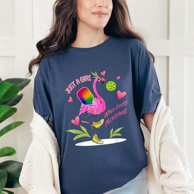Just A Girl Who Loves Pickleball T-Shirt