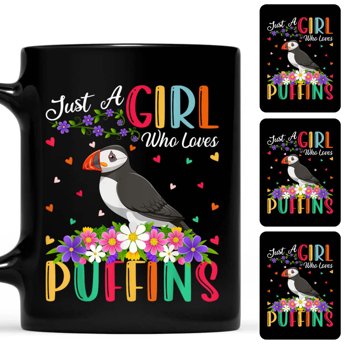 Puffin Bird Lover Just A Girl Who Loves Puffins T-Shirt Puffin Bird Lover Just A Girl Who Loves Puffins T-Shirt