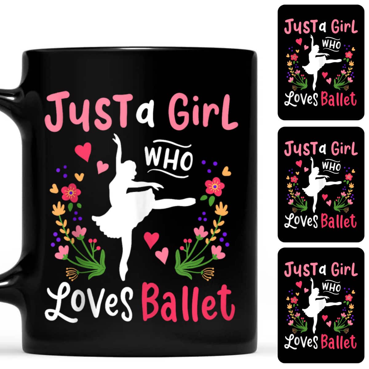 Ballet Just A Girl Who Loves Ballet T-Shirt