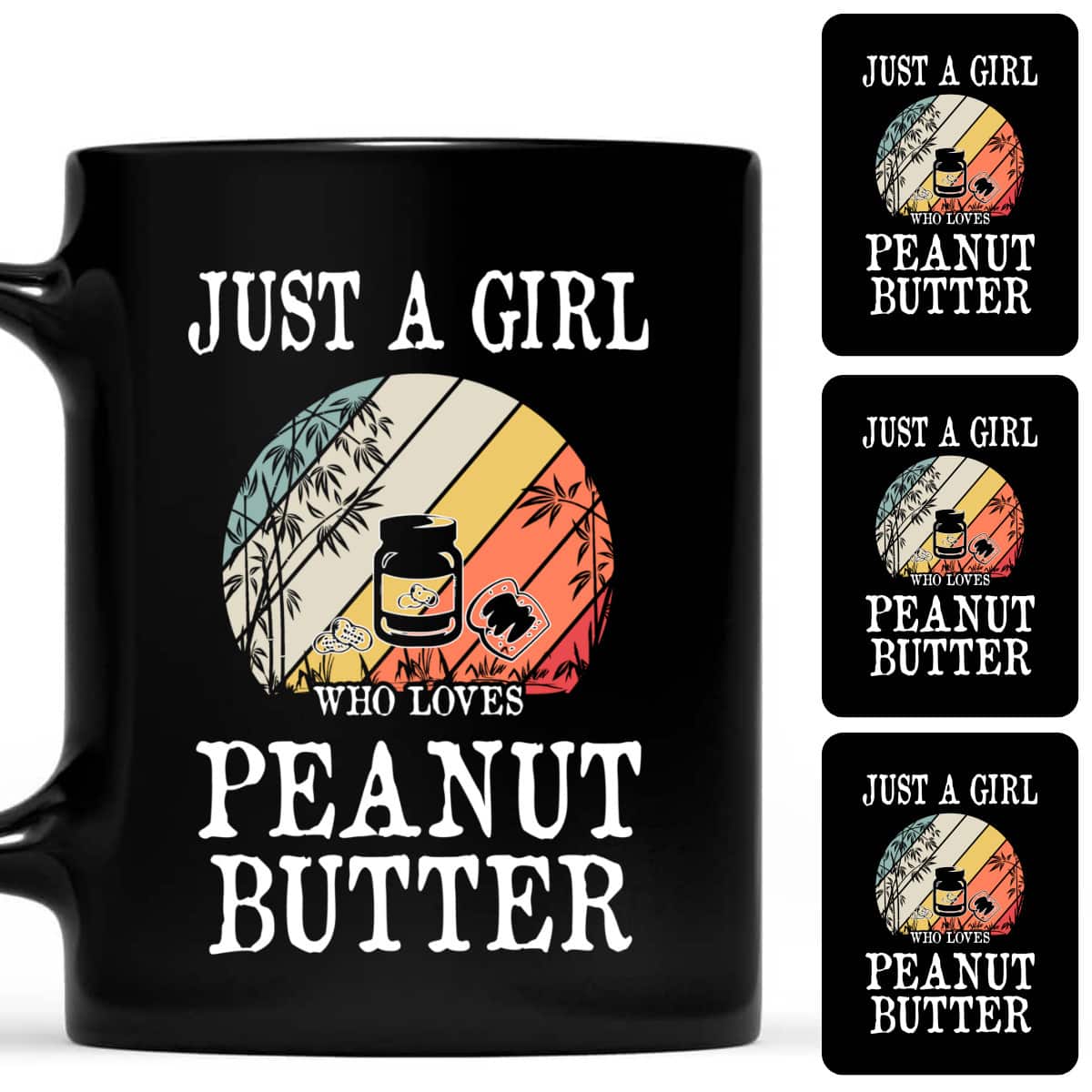 Just A Girl Who Loves Peanut Butter T-Shirt