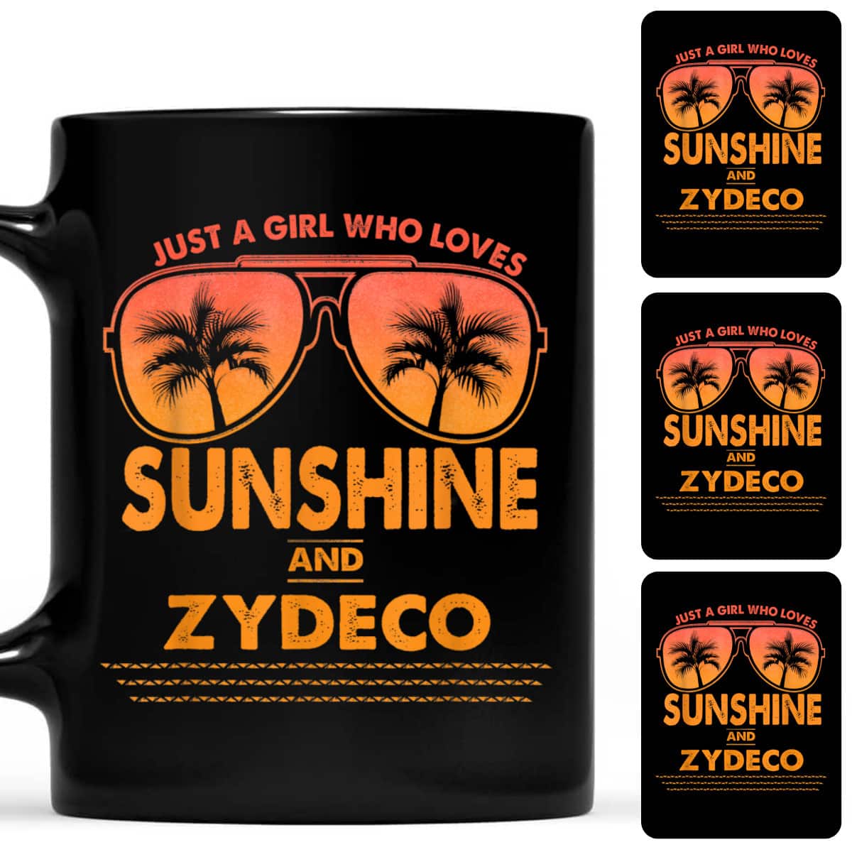 Just A Girl Who Loves Sunshine And Zydeco T-Shirt