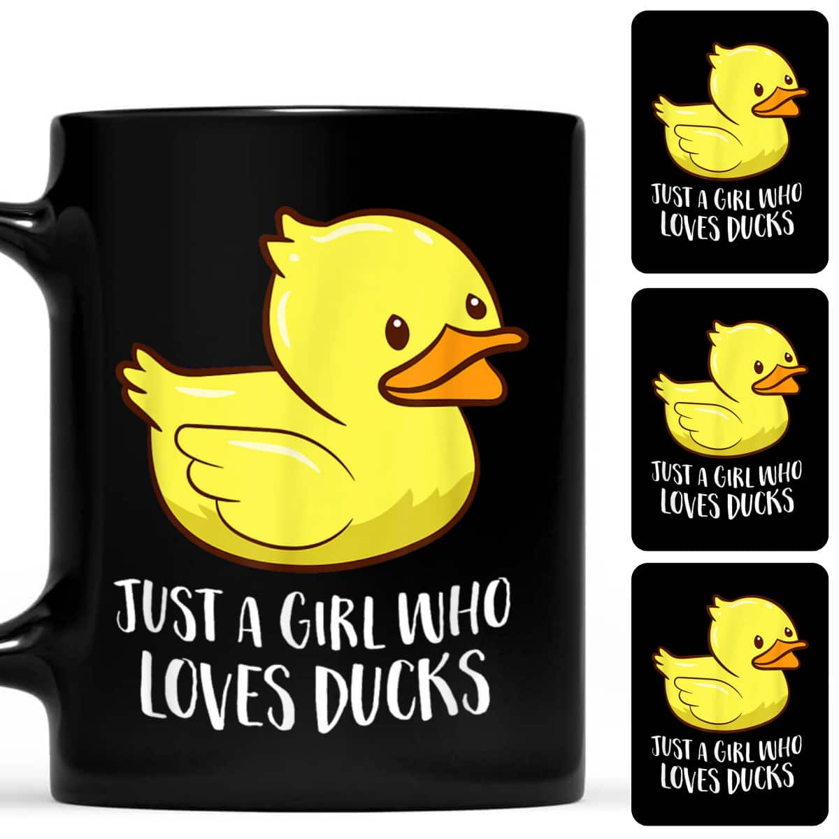 Rubber Duck Girl Gift Just A Girl Who Loves Ducks T-Shirt Rubber Duck Girl Gift Just A Girl Who Loves Ducks T-Shirt