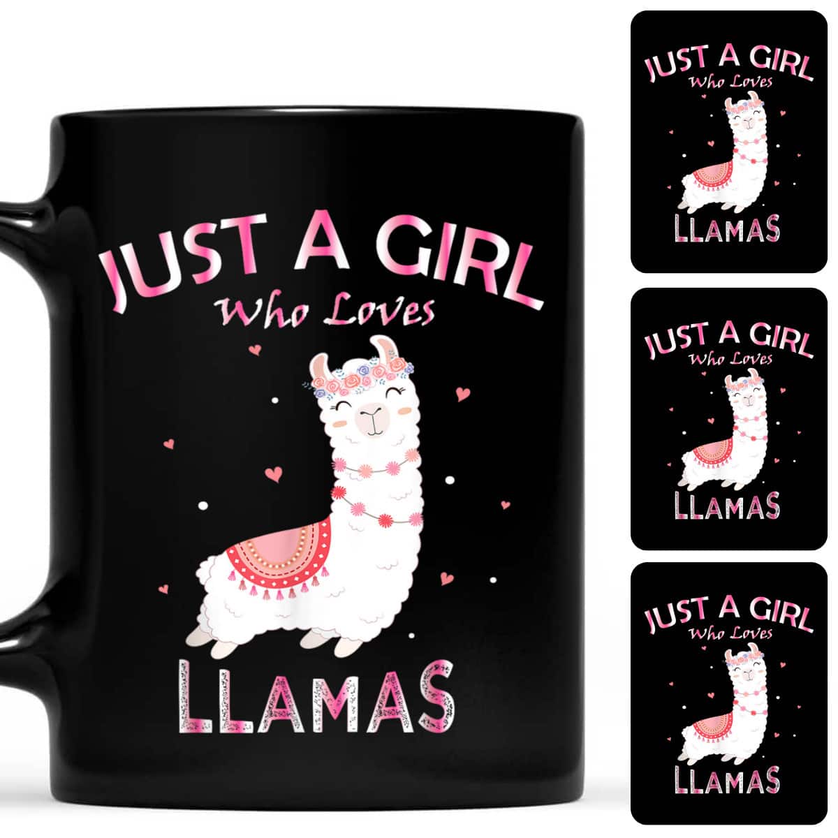 Just A Girl Who Loves Llamas Gift For Llama Gift T-Shirt Just A Girl Who Loves Llamas Gift For Llama Gift T-Shirt
