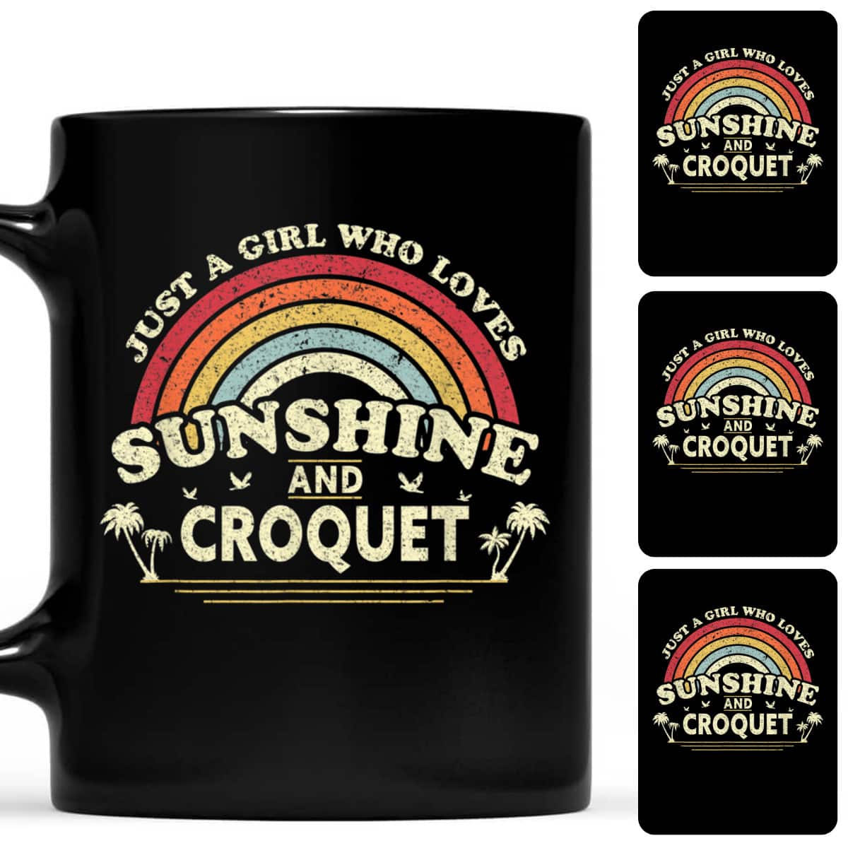Croquet Just A Girl Who Loves Sunshine And Croquet T-Shirt