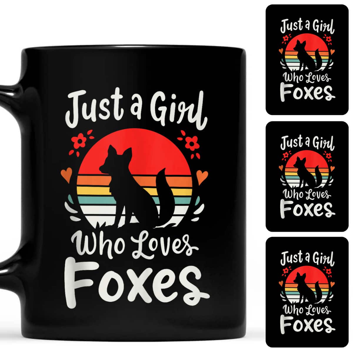 Fox Just A Girl Who Loves Foxes T-Shirt