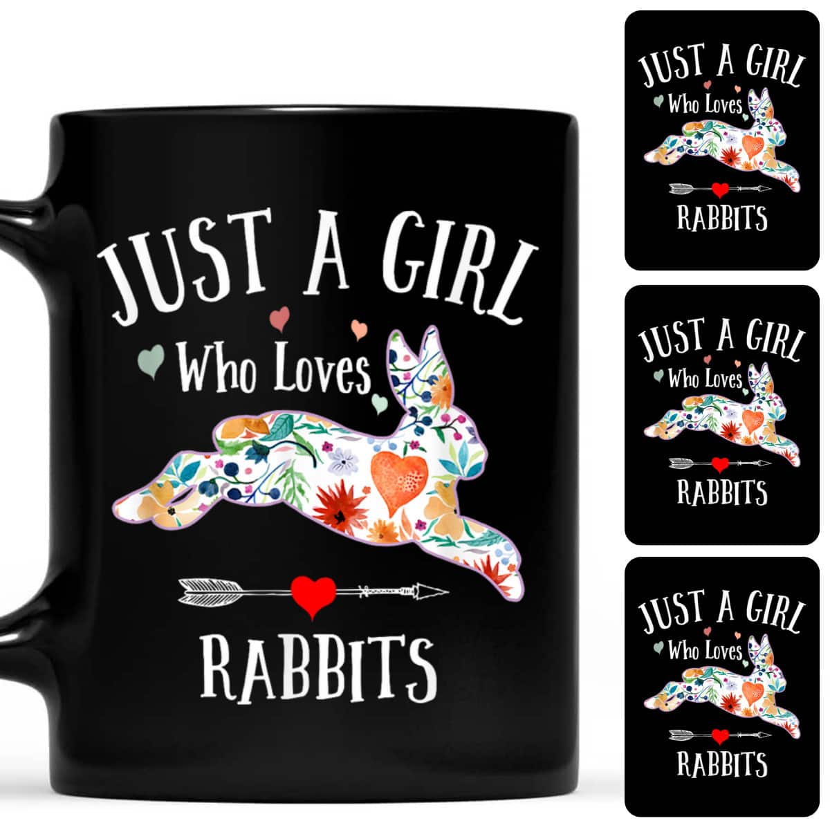 Just A Girl Who Loves Rabbits Girls Teens Gift T-Shirt Just A Girl Who Loves Rabbits Girls Teens Gift T-Shirt