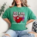 Just A Girl Who Loves Stuart Fairchild Cincinnati MLBPA T-Shirt