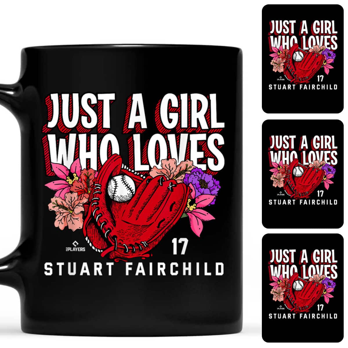 Just A Girl Who Loves Stuart Fairchild Cincinnati MLBPA T-Shirt
