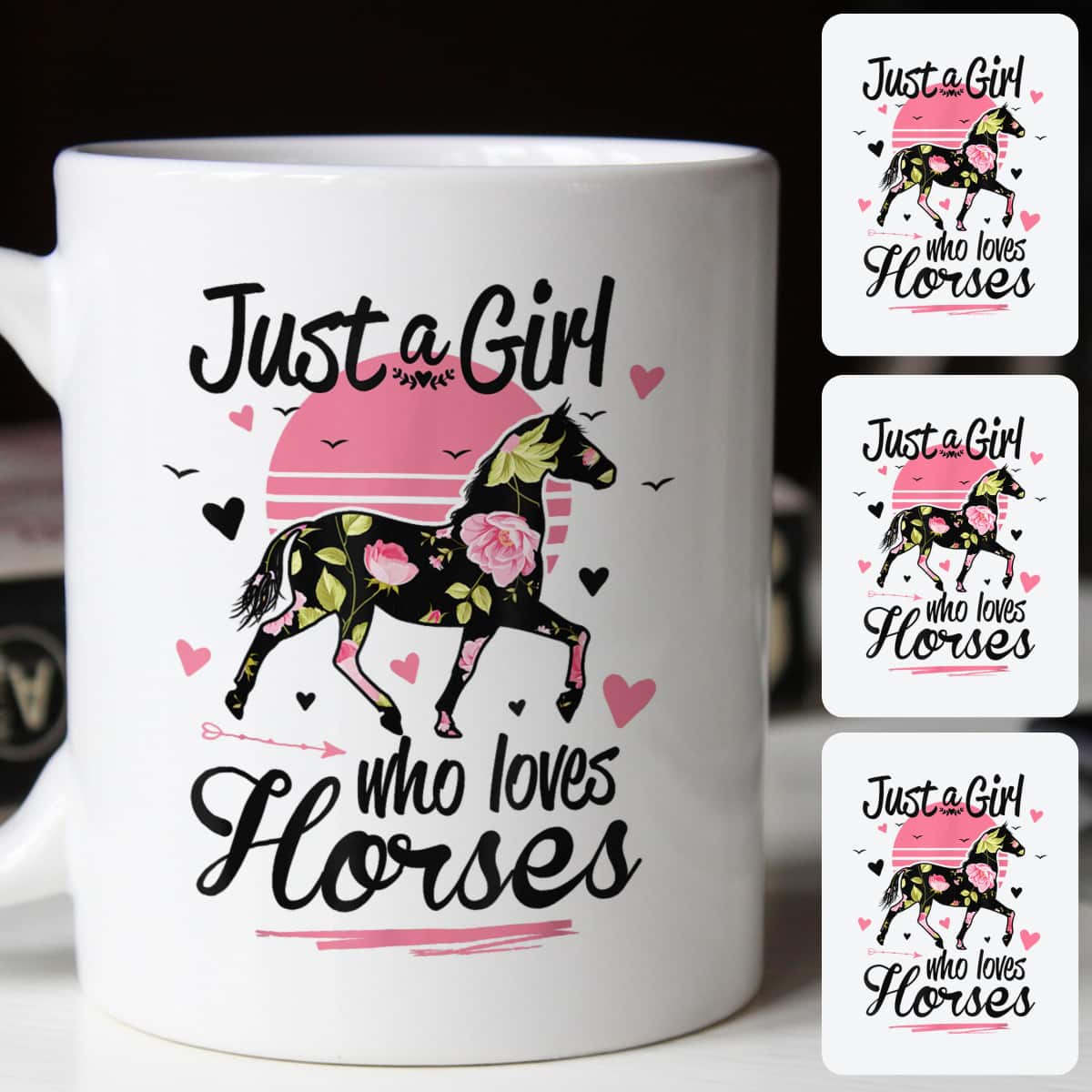 Horse Just A Girl Who Loves Horses T-Shirt