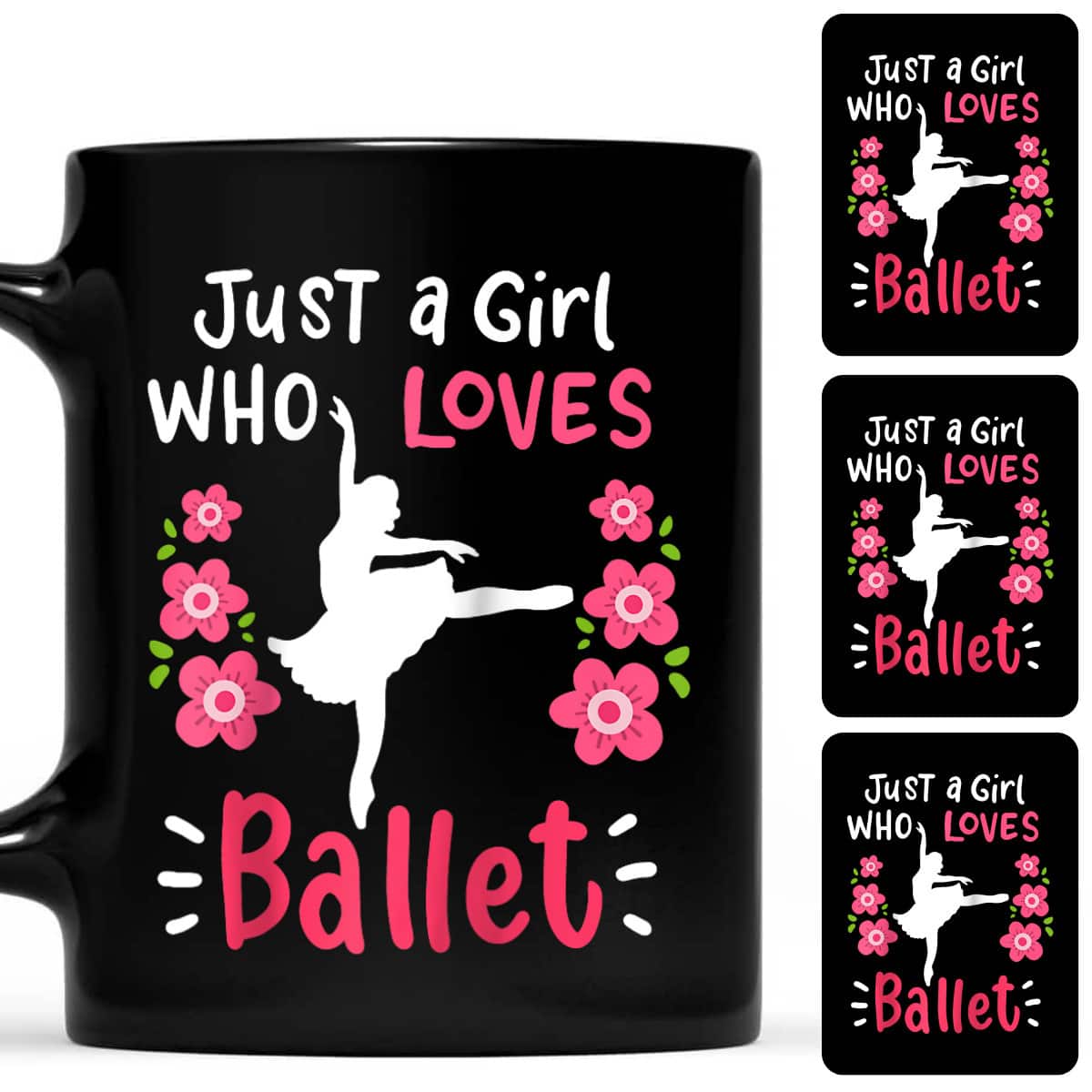 Ballet Ballerina Just A Girl Who Loves Ballet T-Shirt