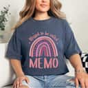 Mother's Day Blessed To Be Called Memo Idea Mothers Day Memo Gift T-Shirt