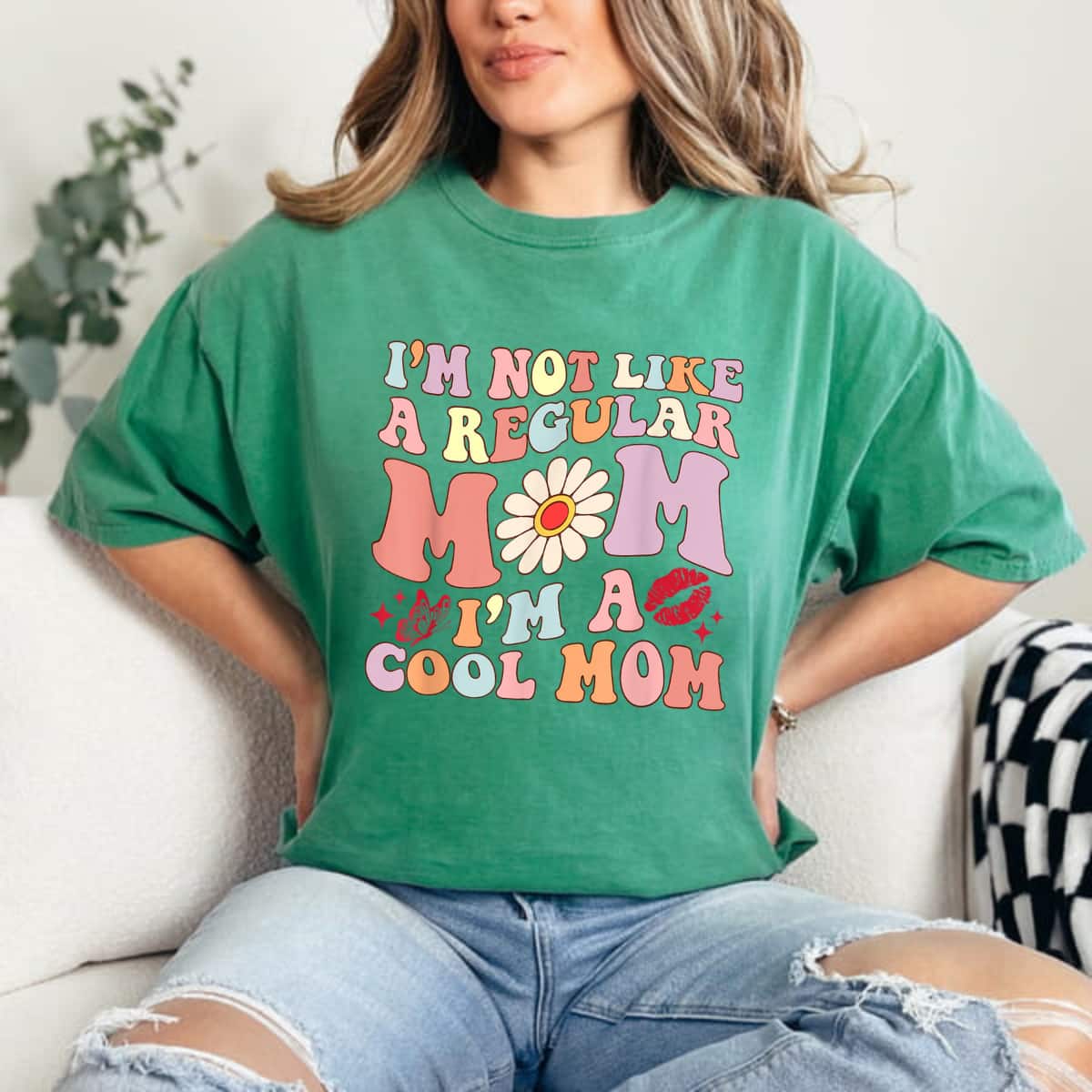 Mother's Day I'm Not Like A Regular Mom I'm A Cool Mom Mommy Gift T-Shirt Mother's Day I'm Not Like A Regular Mom I'm A Cool Mom Mommy Gift T-Shirt