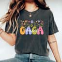 Mother's Day Blessed Gaga Grandma Groovy Gaga Grandmother Gift T-Shirt Mother's Day Blessed Gaga Grandma Groovy Gaga Grandmother Gift T-Shirt