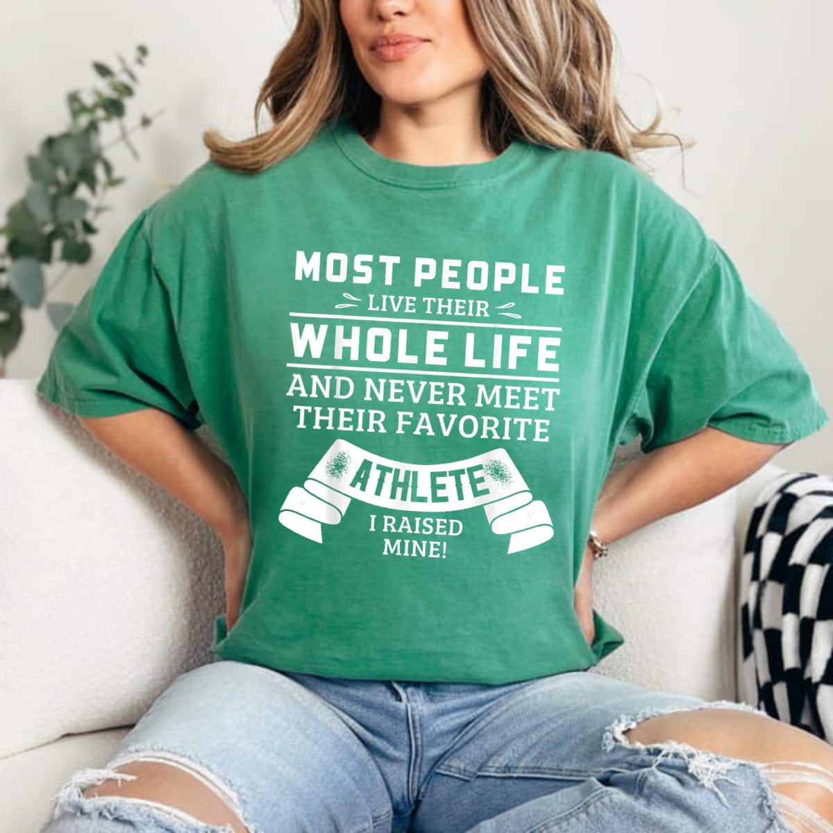 Mother's Day I Raised My Favorite Athlete Mom Of Athlete Gift T-Shirt Mother's Day I Raised My Favorite Athlete Mom Of Athlete Gift T-Shirt