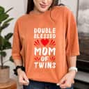 Mother's Day Funny Mom Of Twins Mother Of Twins Gift T-Shirt
