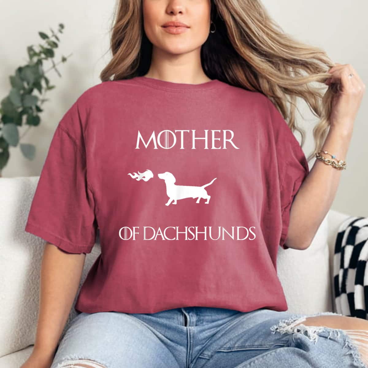 Mother's Day Mother Of Dachshunds Game Womens Dog Mom Gift T-Shirt Mother's Day Mother Of Dachshunds Game Womens Dog Mom Gift T-Shirt