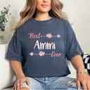 Mother's Day Best Ammi Ever Hindi Or Urdu Mom Floral Mother&rsquo;s Day Gift T-Shirt