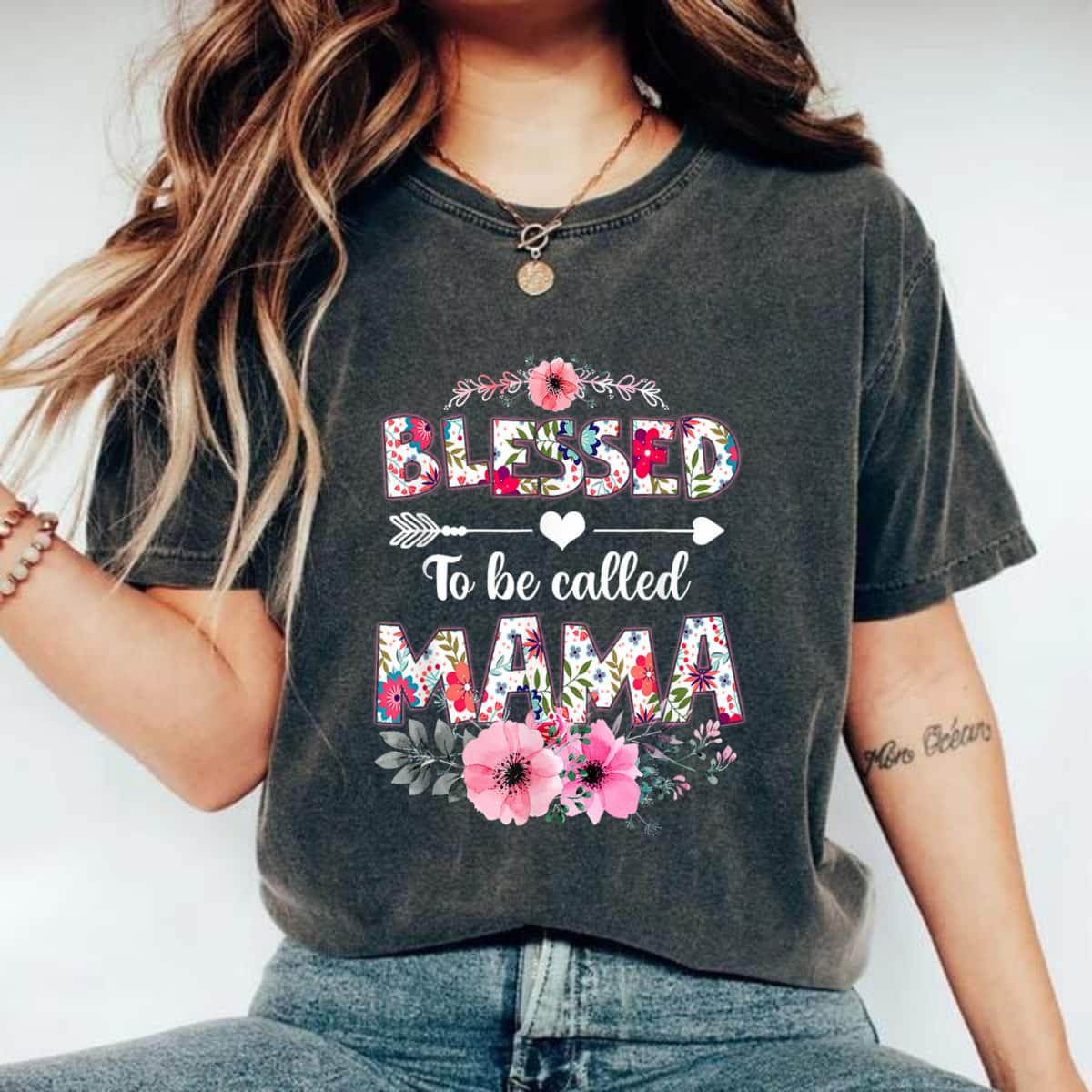 Mother's Day Blessed To Be Called Mama Funny Mama Gift T-Shirt Mother's Day Blessed To Be Called Mama Funny Mama Gift T-Shirt