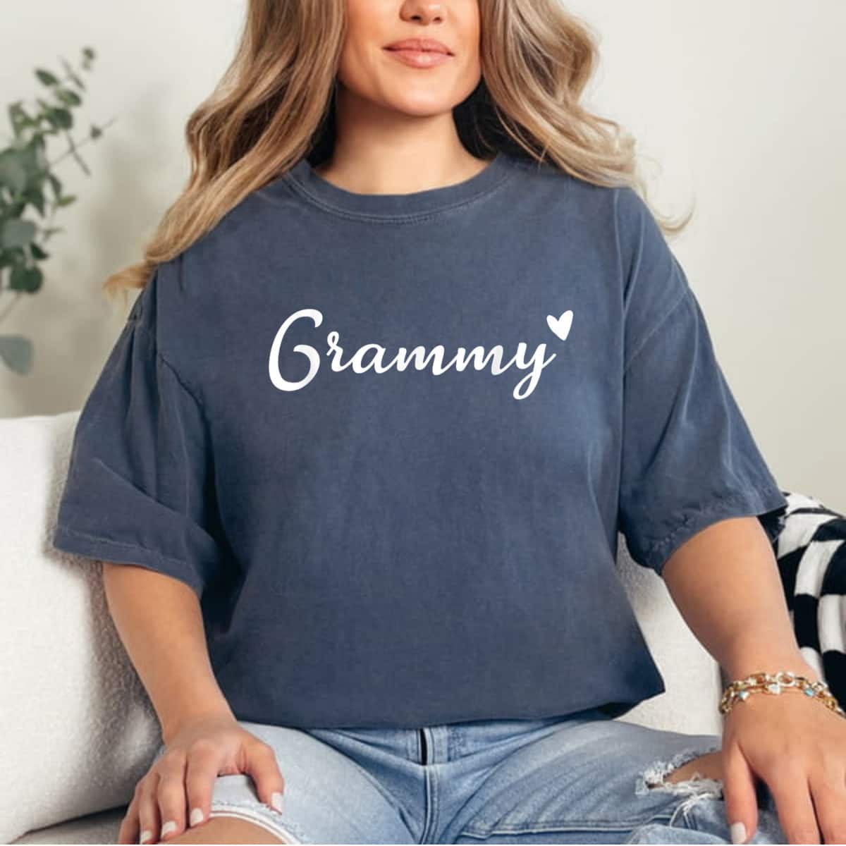 Mother's Day Grammy Cute Heart Funny Grandma Gift T-Shirt Mother's Day Grammy Cute Heart Funny Grandma Gift T-Shirt