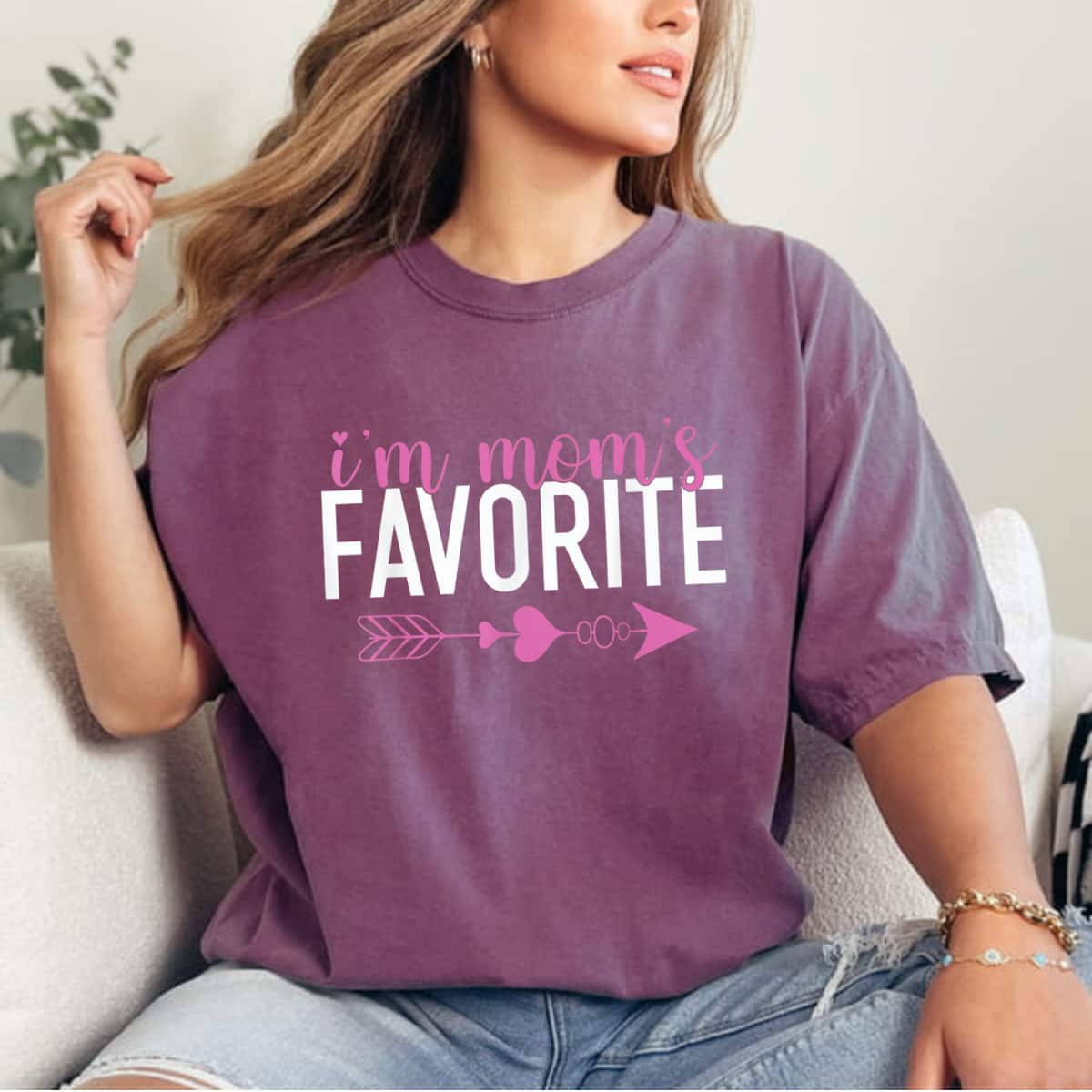 Mother's Day I'm Mom's Favorite Sibling Rivalry Funny Gift T-Shirt Mother's Day I'm Mom's Favorite Sibling Rivalry Funny Gift T-Shirt