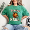 Mother's Day Basketball Nana Bandana Leopard Heart Fans Gift T-Shirt Mother's Day Basketball Nana Bandana Leopard Heart Fans Gift T-Shirt