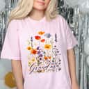 Mother's Day Grandma Wildflowers Women Christmas Gardner Gift T-Shirt Mother's Day Grandma Wildflowers Women Christmas Gardner Gift T-Shirt