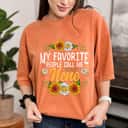 Mother's Day My Favorite People Call Me Nene Gifts Gift T-Shirt Mother's Day My Favorite People Call Me Nene Gifts Gift T-Shirt