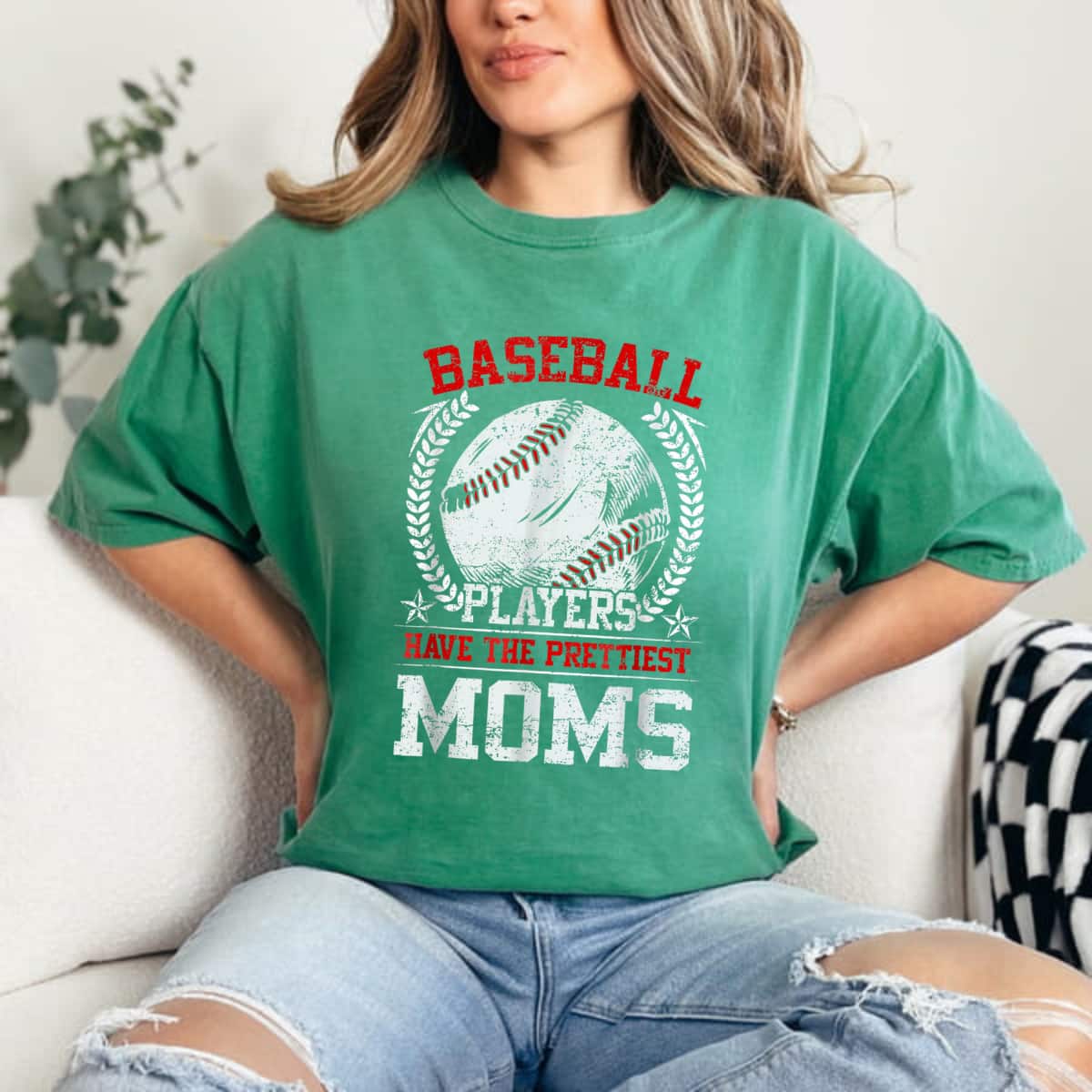Baseball Players Have The Prettiest Moms Boys Mothers Day T-Shirt Baseball Players Have The Prettiest Moms Boys Mothers Day T-Shirt