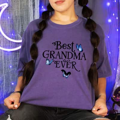 Pretty Best Grandma Ever For Grandma Birthday Mother's Day T-Shirt