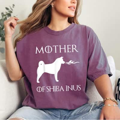 Mother Of Shiba Inus Unrivaled Mothers Day Novelty T-Shirt