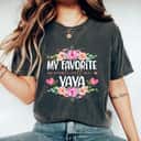 My Favorite People Call Me Yaya Floral Mother's Day T-Shirt My Favorite People Call Me Yaya Floral Mother's Day T-Shirt