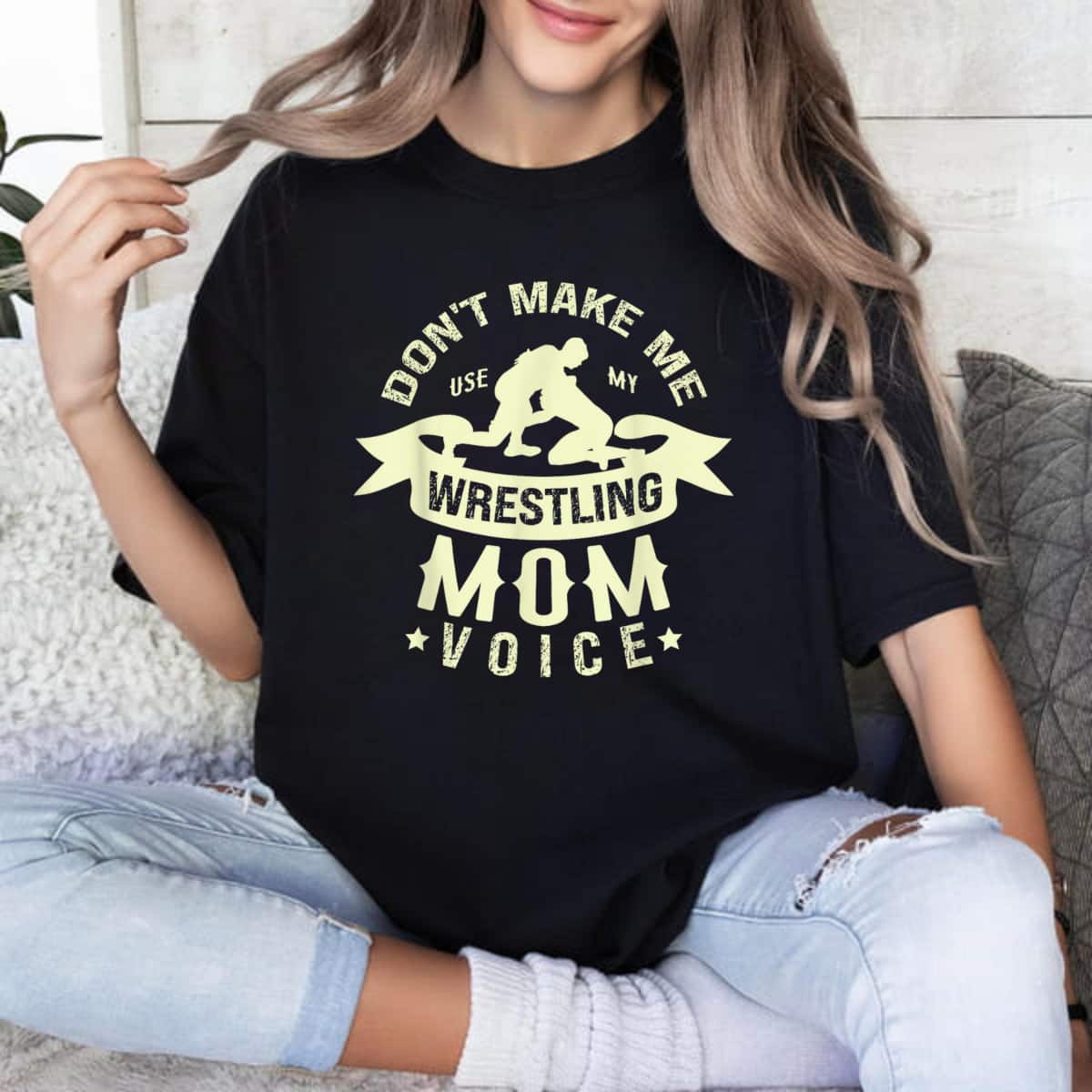 Wrestling Mom Best Mama Ever Motherhood Mothers Day T-Shirt Wrestling Mom Best Mama Ever Motherhood Mothers Day T-Shirt