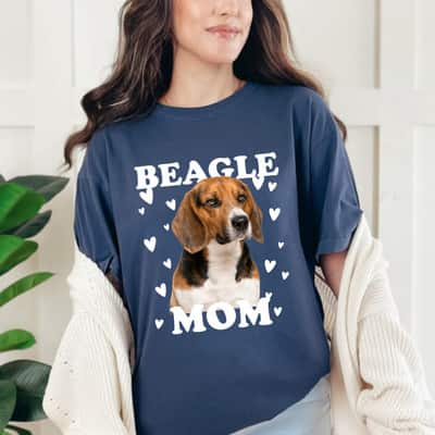 Beagle Mom Mummy Mama Mum Mommy Mother's Day Mother T-Shirt